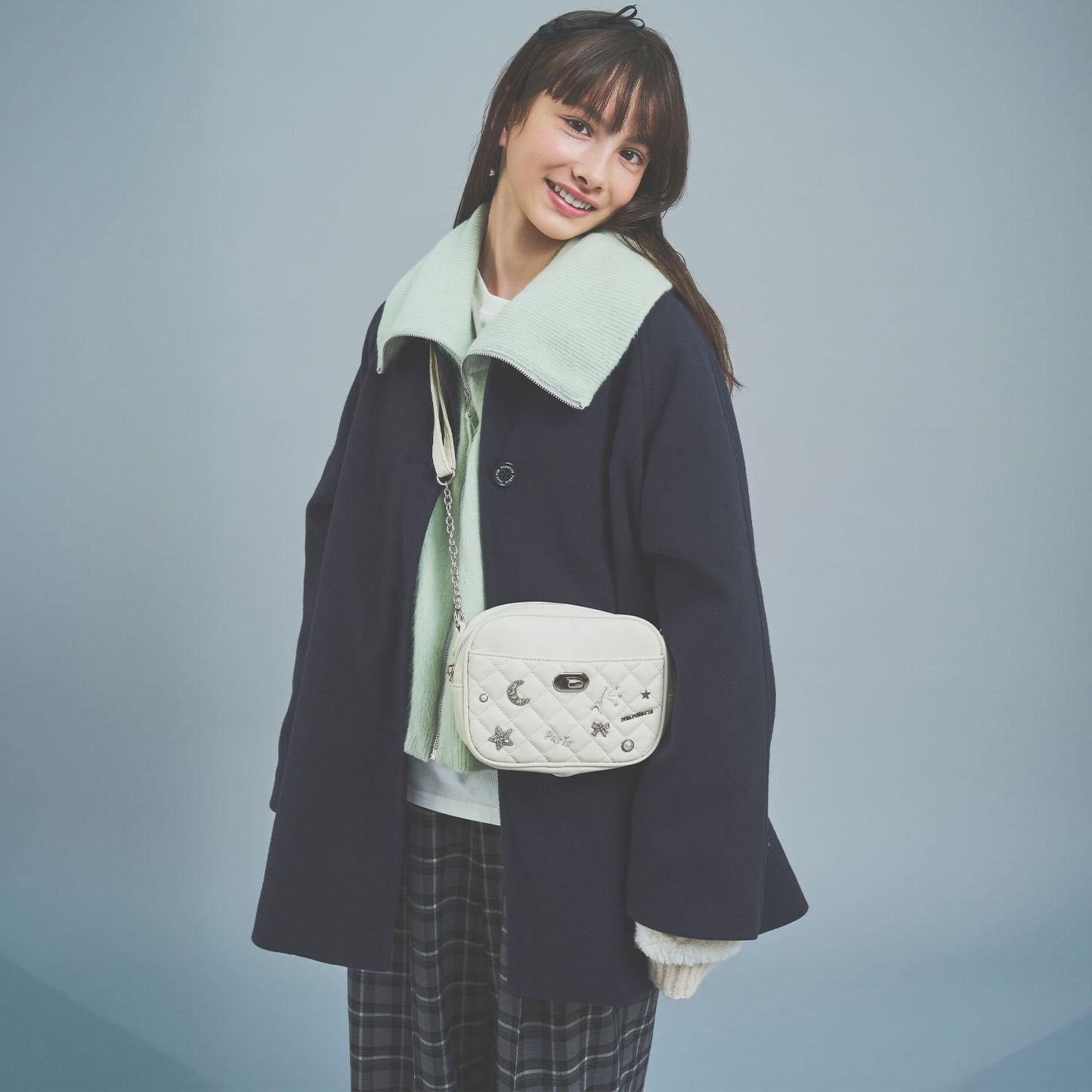 【130cm可選】【3WAY】可拆卸內膽單排扣大衣