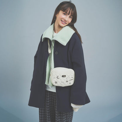 【130cm可選】【3WAY】可拆卸內膽單排扣大衣