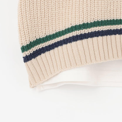 【可機洗】針織背心套裝