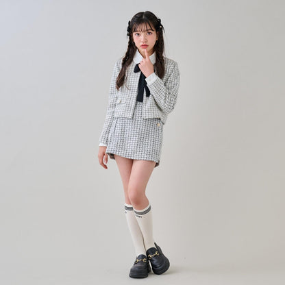 【畢業服】亮片花呢套裝