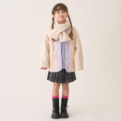 菱格紋雙面穿夾克