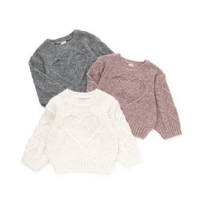 【リンク】愛心花紋針織衫