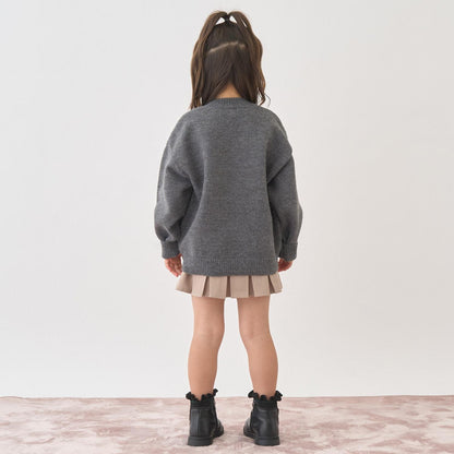 【Lycee mine 芭蕾系列】愛心圖案毛衣