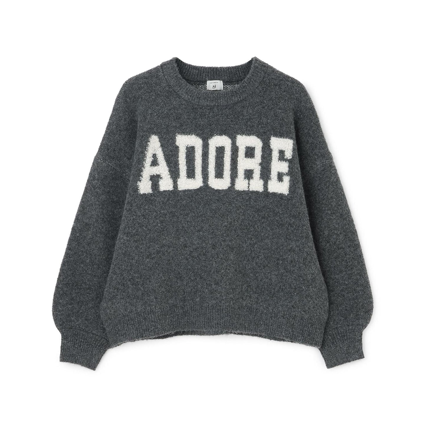 【AMI】立體提花套頭衫