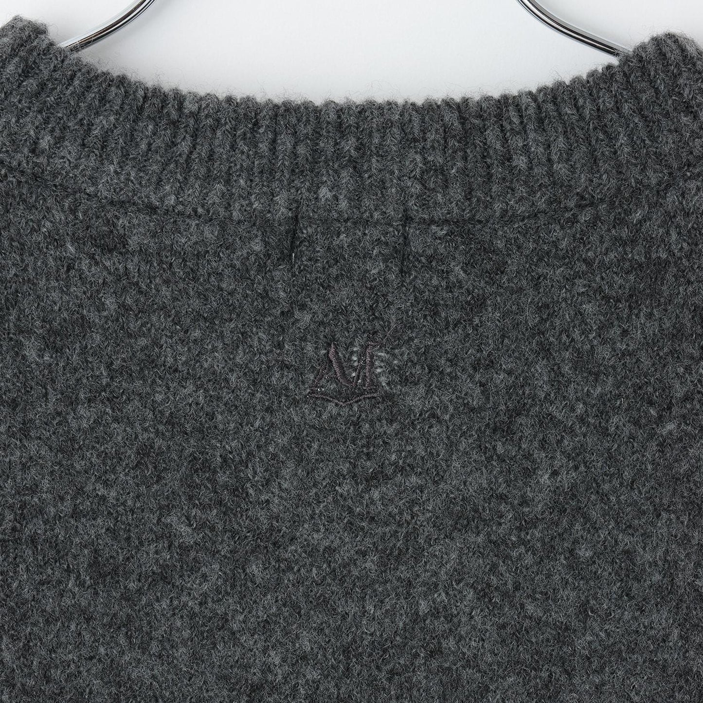 【AMI】立體提花套頭衫