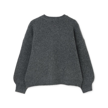 【AMI】立體提花套頭衫