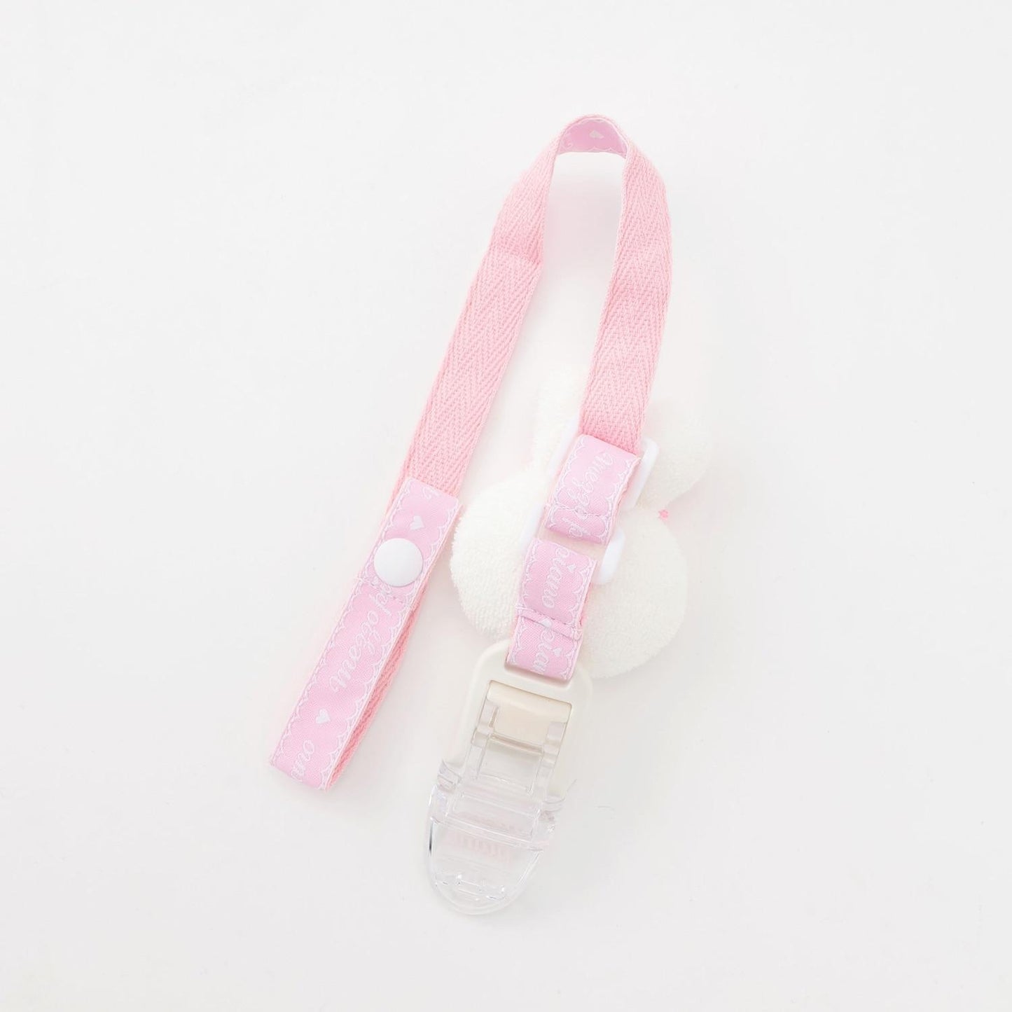 【メゾピアノママ】帶兔子玩偶的毛毯夾