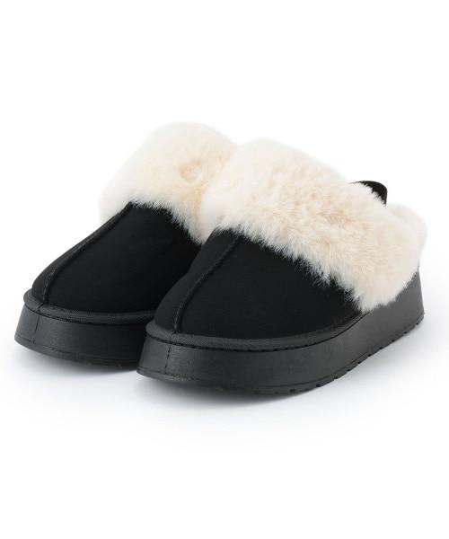 仿羊羔毛拖鞋【韓國時尚】