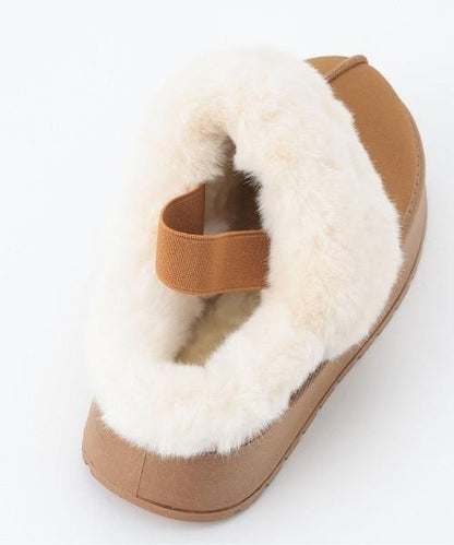 仿羊羔毛拖鞋【韓國時尚】