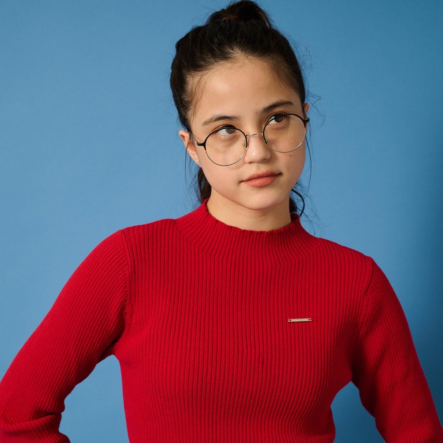 【130cm可選】小高領套頭衫