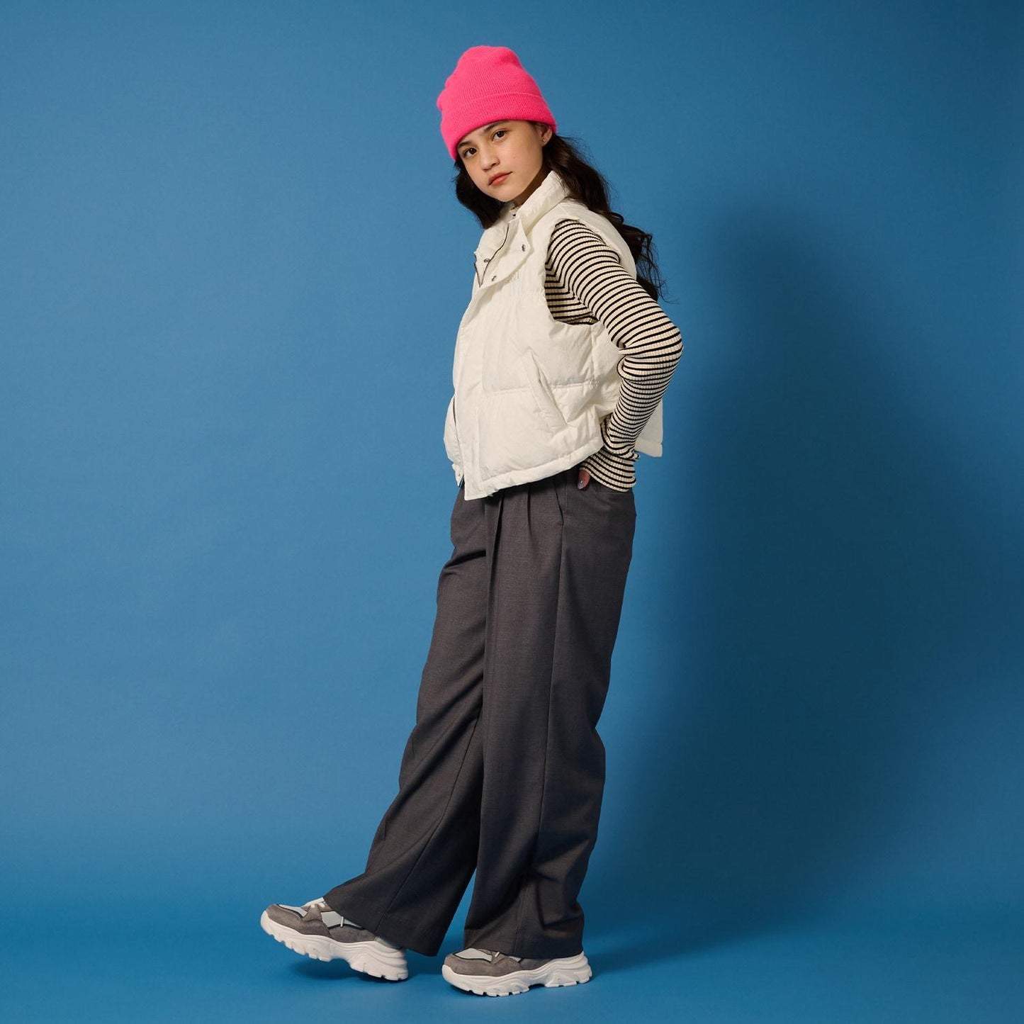 【130cm可選】小高領套頭衫