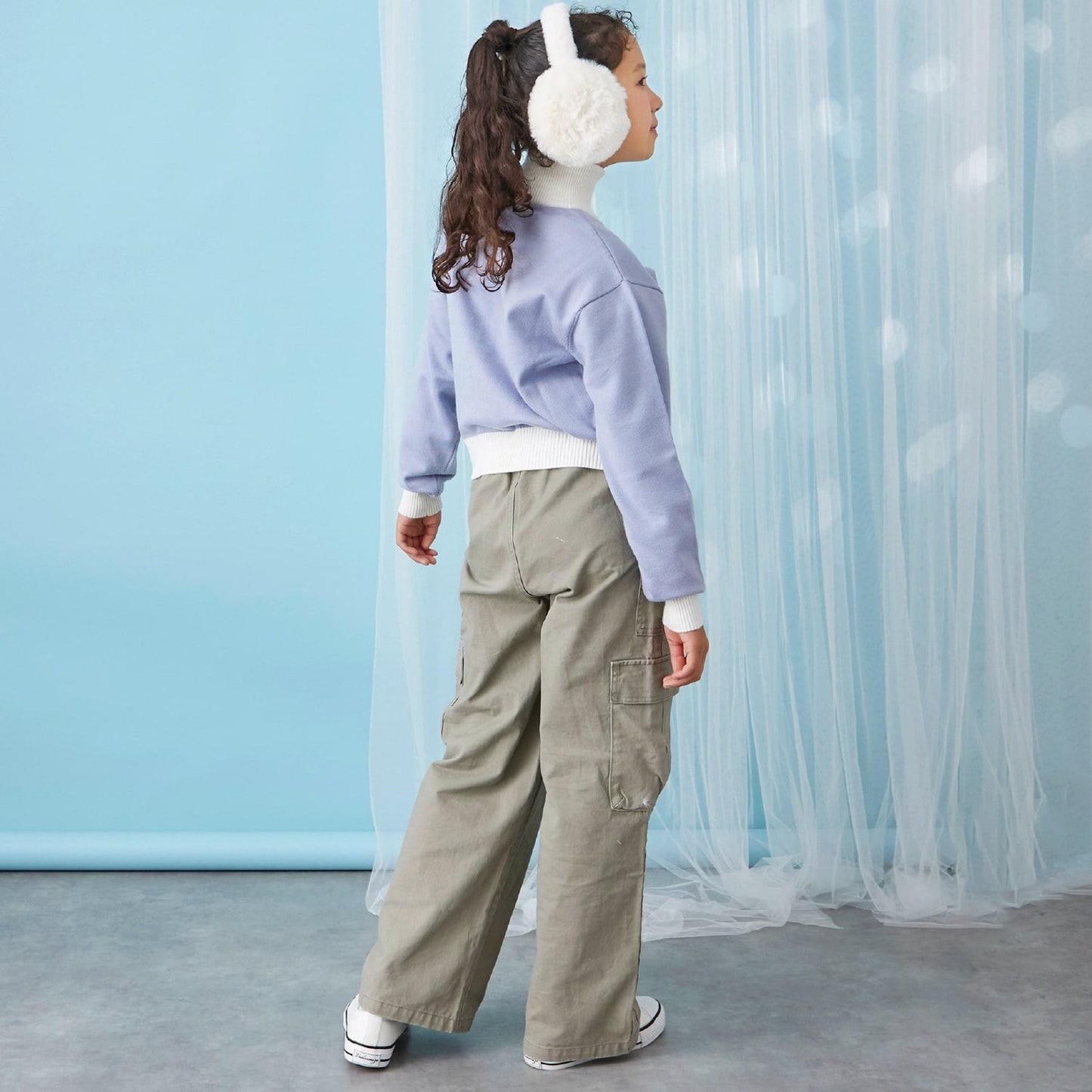 【trois lapins】雙拉鍊針織開衫