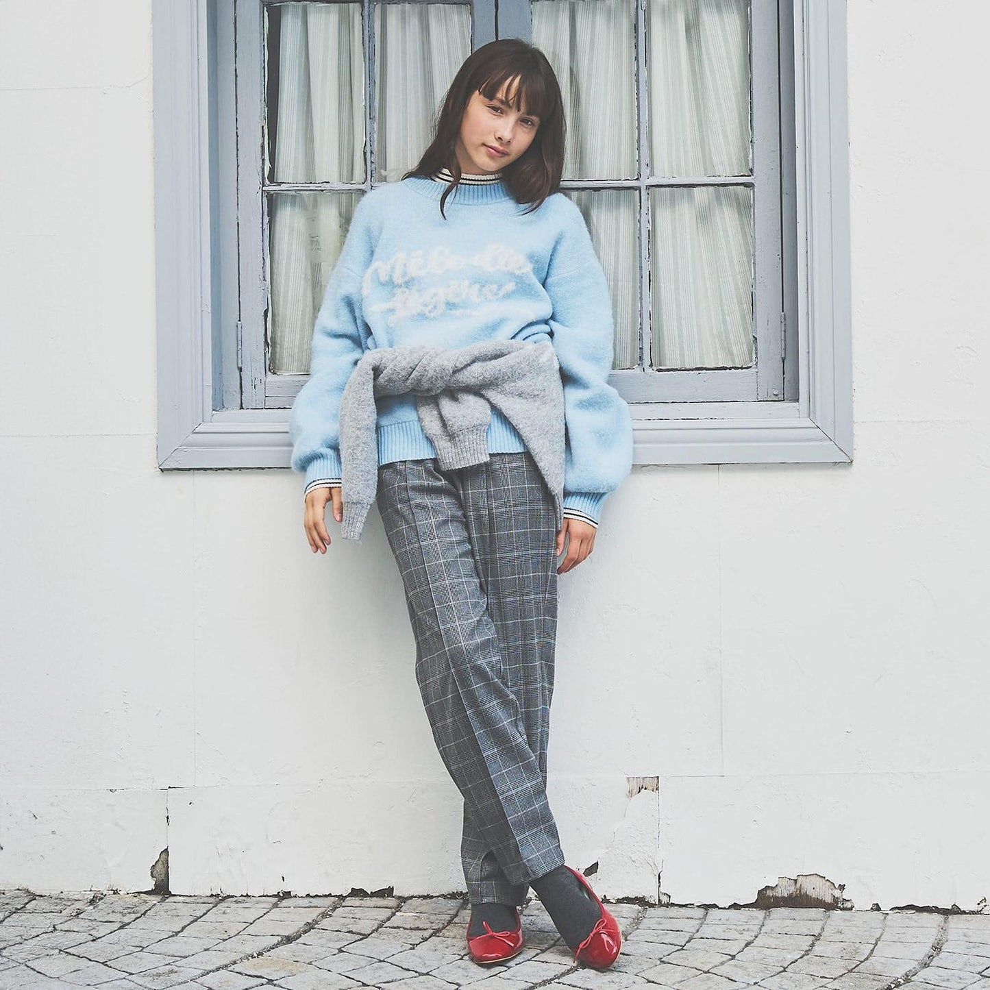 【130cm可選】小高領套頭衫