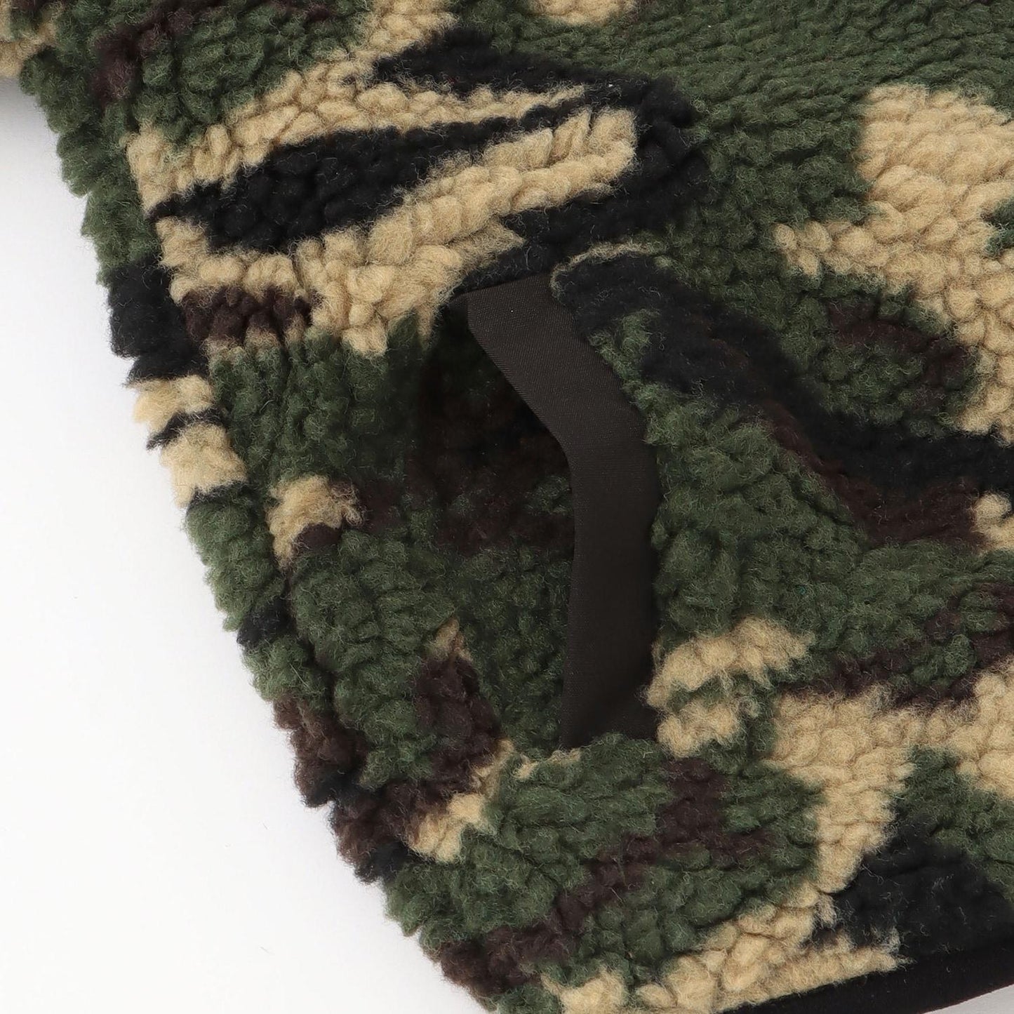 迷彩印花羊羔絨夾克