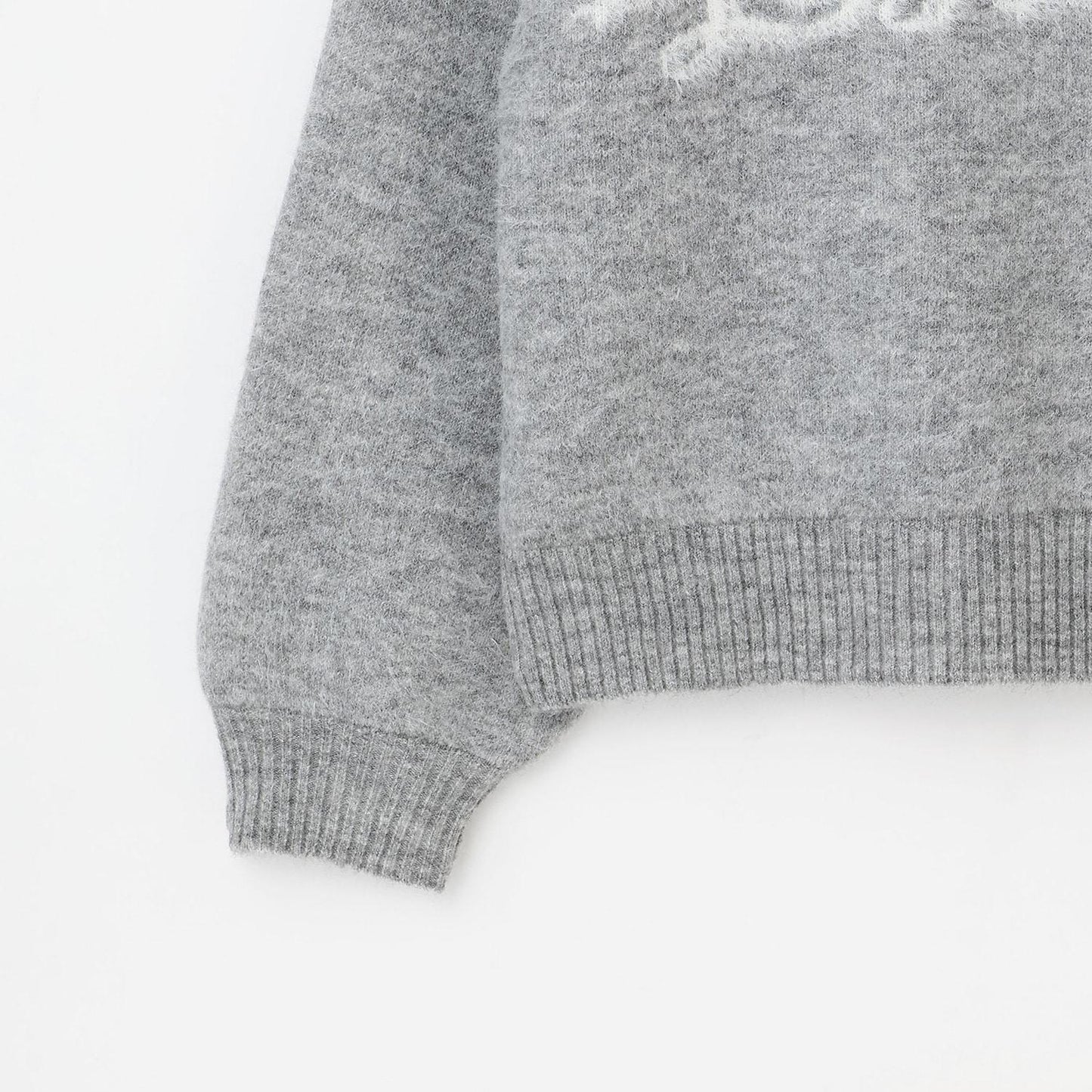 【130cm可選】Logo提花針織套頭衫