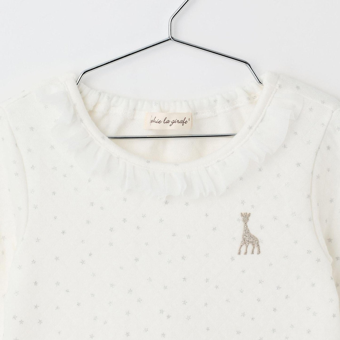 星塵絎縫網紗長款上衣