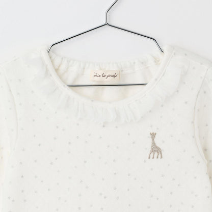 星塵絎縫網紗長款上衣