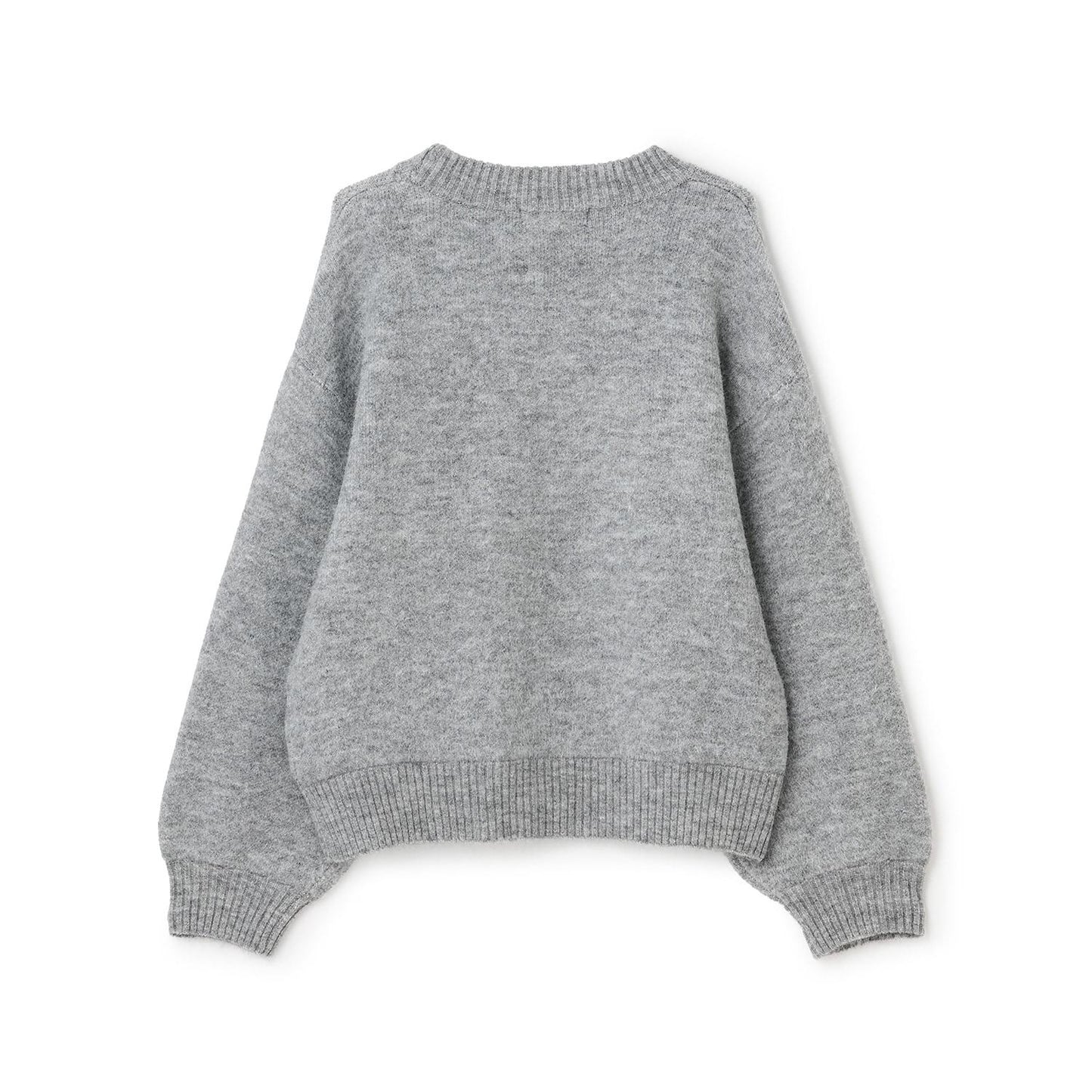 【130cm可選】Logo提花針織套頭衫