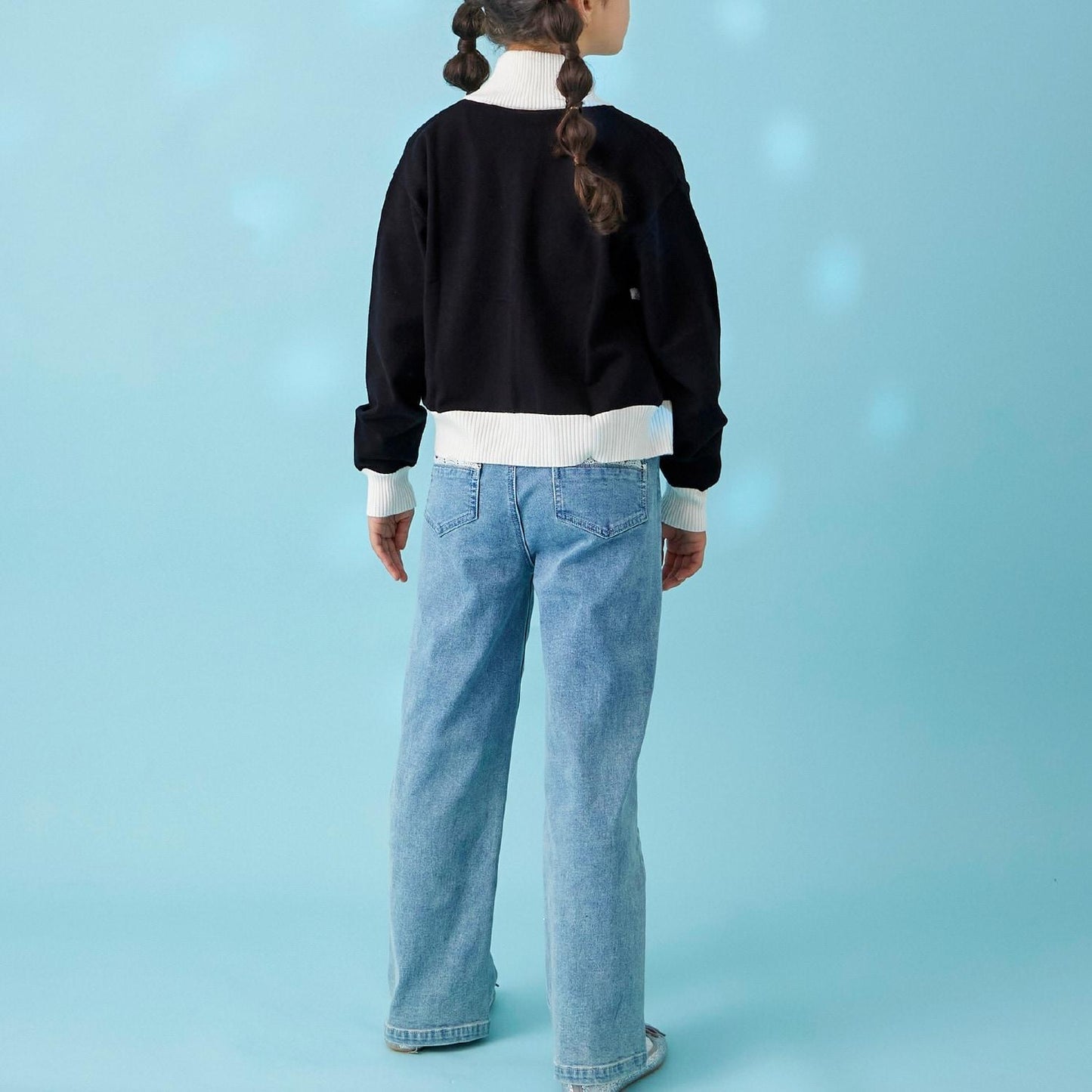 【trois lapins】雙拉鍊針織開衫