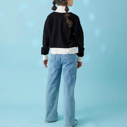 【trois lapins】雙拉鍊針織開衫