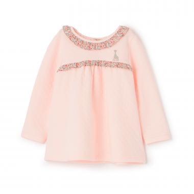 小花圖案長款上衣