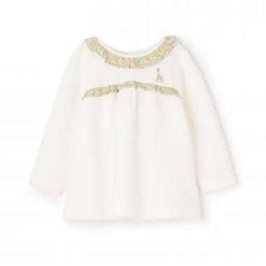 小花圖案長款上衣