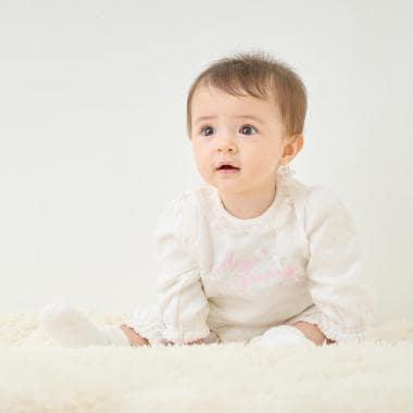 Logo蝴蝶結兩用連體衣