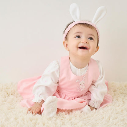 【BOX付】動物貼花圍裙&髮帶套裝