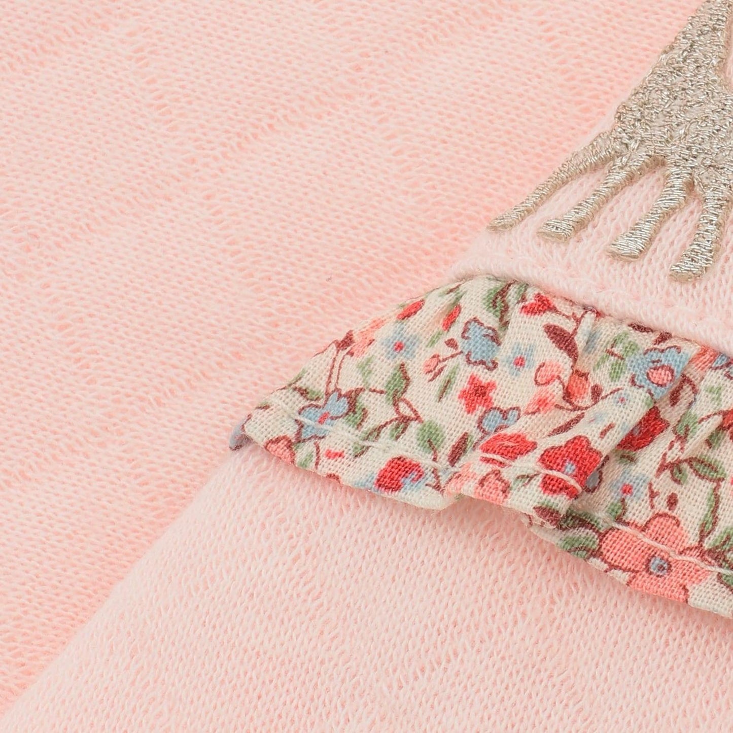 小花圖案長款上衣