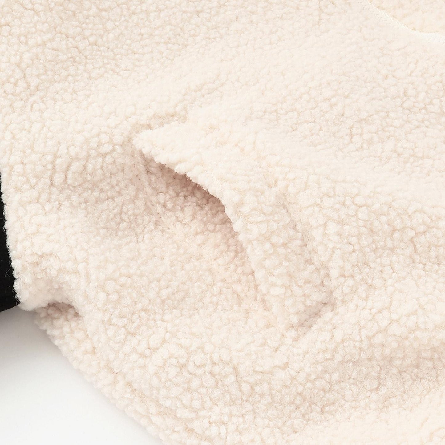 【trois lapins】羊羔絨內襯絎縫夾克