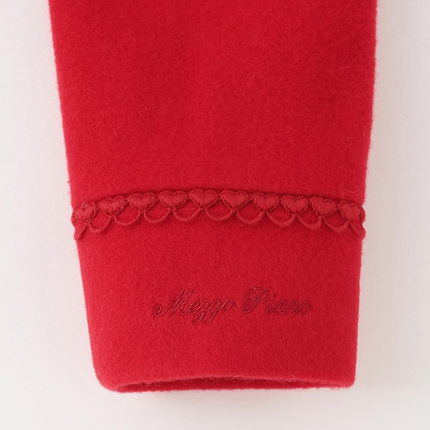 蝴蝶結領羊毛大衣