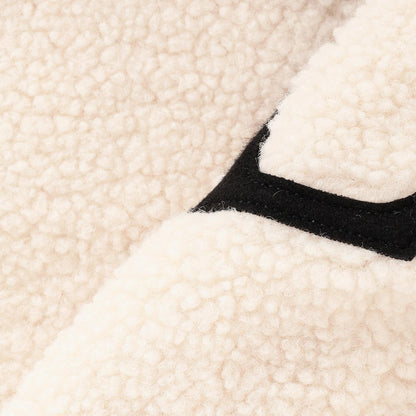 【trois lapins】羊羔絨內襯絎縫夾克