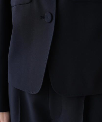 彈力喬其紗西裝外套