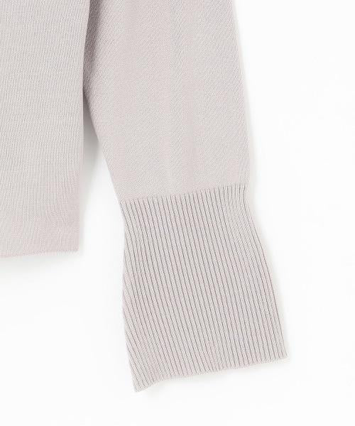 2WAY一字肩針織套頭衫【韓國時尚】