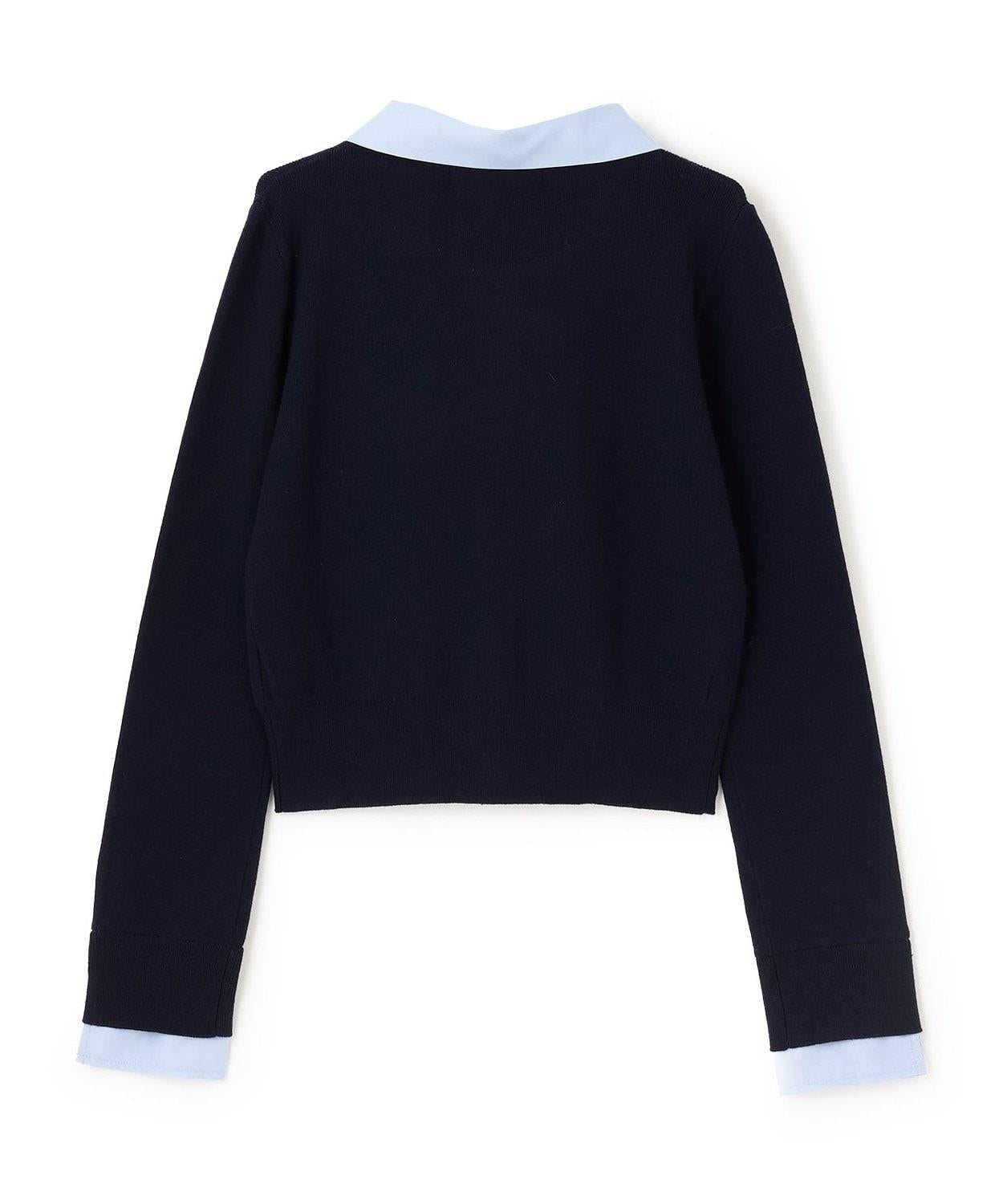 蝴蝶結針織套頭衫【韓國時尚】