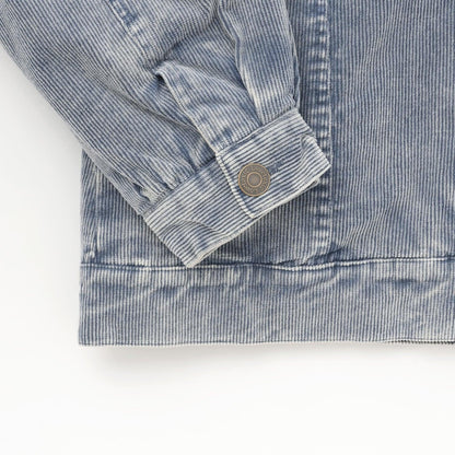 內襯絎縫燈芯絨夾克