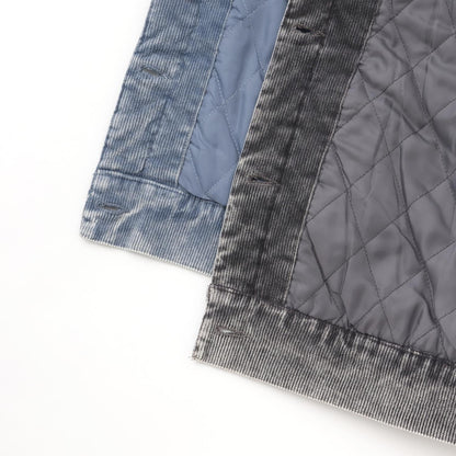 內襯絎縫燈芯絨夾克