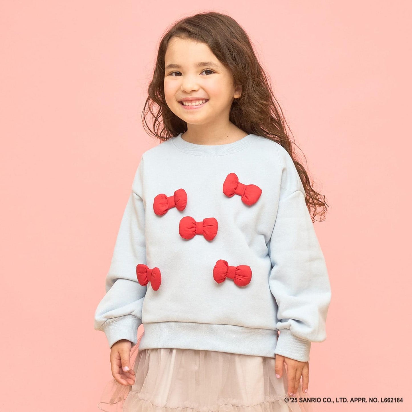 【三麗鷗角色】【正反兩面可穿】【速幹衛衣面料】《Hello Kitty》立體蝴蝶結衛衣