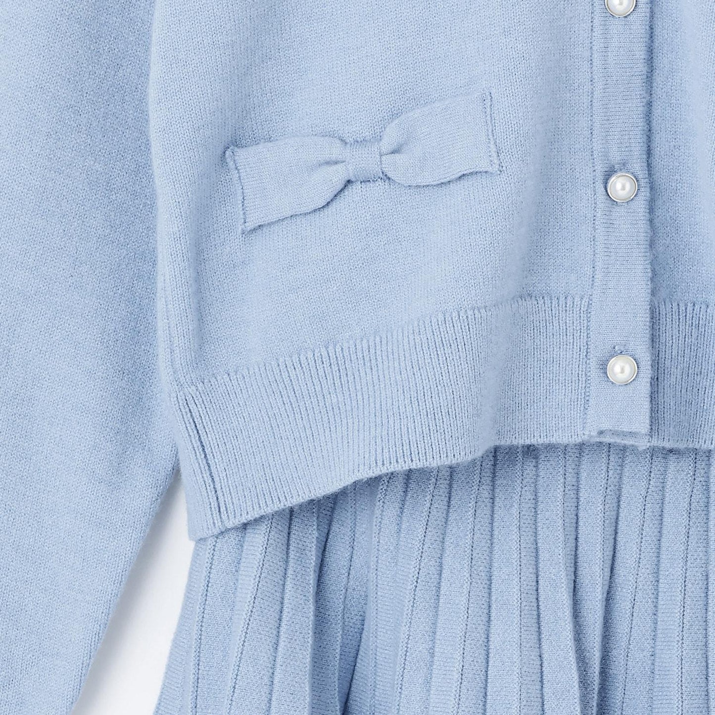 水手領針織套裝