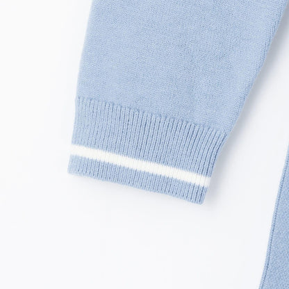 水手領針織套裝