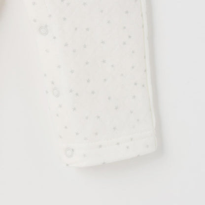 星塵絎縫網紗連體衣