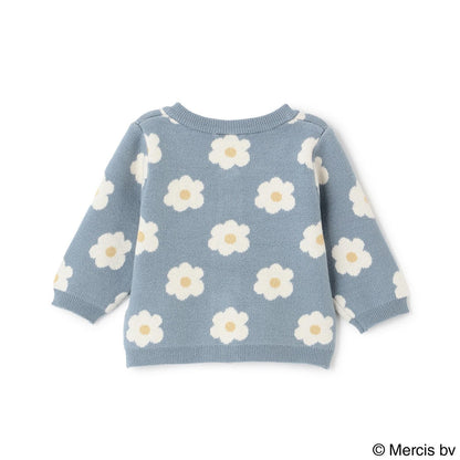 【dick bruna】花卉圖案針織開衫