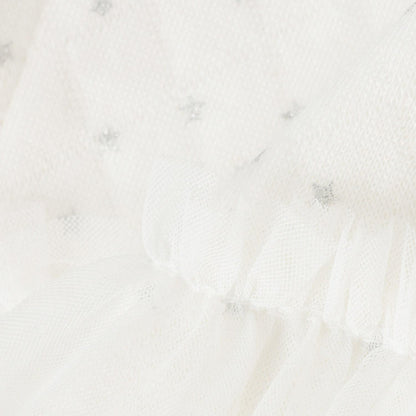 星塵絎縫網紗連體衣