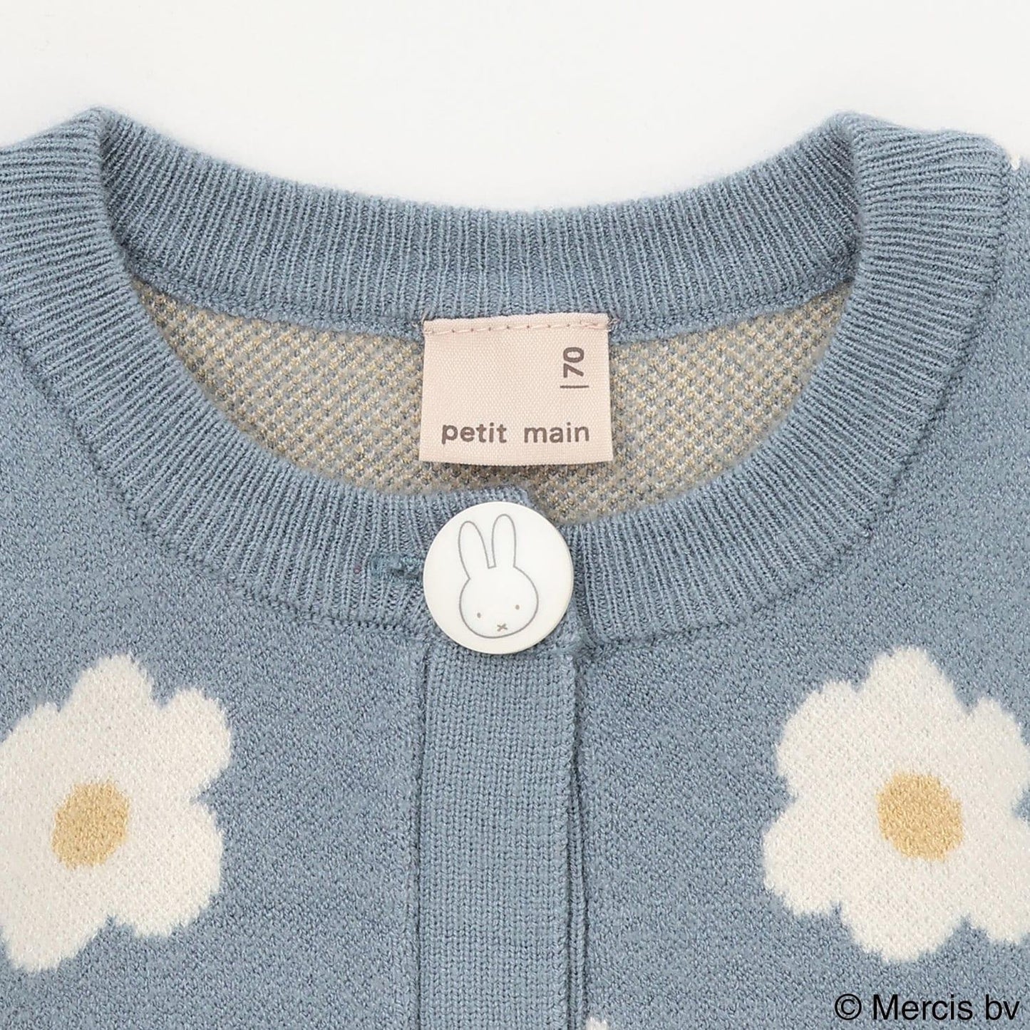 【dick bruna】花卉圖案針織開衫