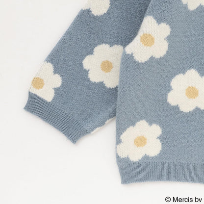 【dick bruna】花卉圖案針織開衫