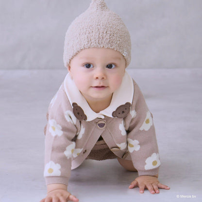 【dick bruna】花卉圖案針織開衫