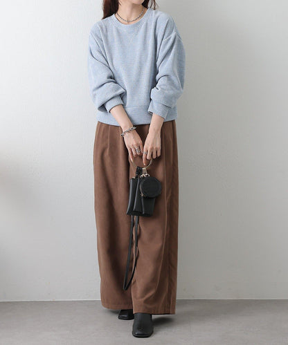 亮片紗線圓領套頭衫