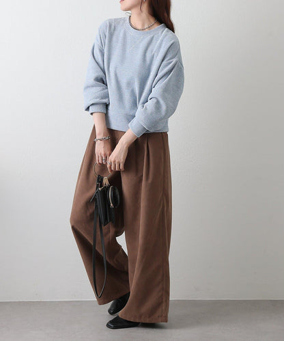 亮片紗線圓領套頭衫