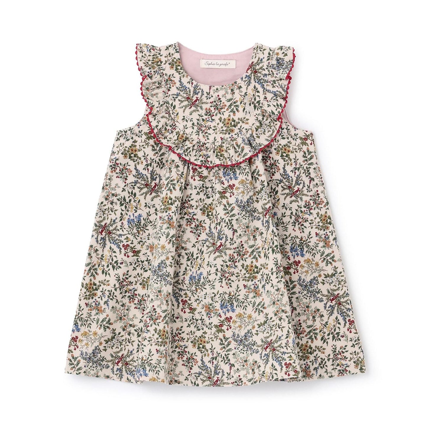 花卉圖案連體裙