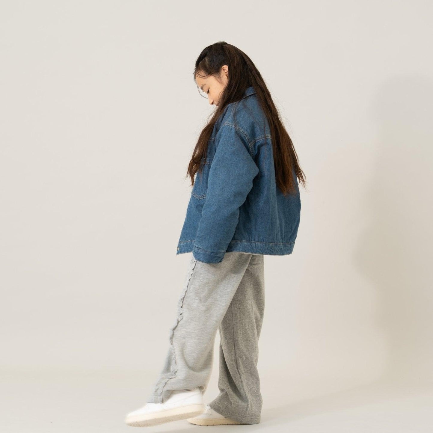 絎縫牛仔夾克【可成套搭配】